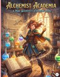 Alchemist Academia: A Mad Scientist's Coloring Book