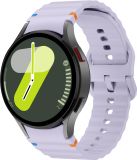 Strap-it Siliconen Wave bandje - Lichtpaars