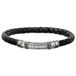 Thomas Sabo - Unisex Armband - Leer - Zwart - 15 cm
