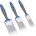 FX Tools Pinceaux - set 3x pièces - plat - manche en plastique - 25/38/50 mm de large - peinture