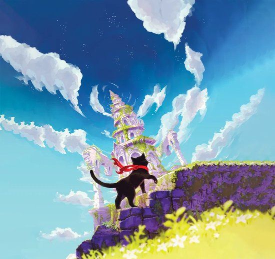 Blackrock Games LE CHAT ET LA TOUR Kaartspel