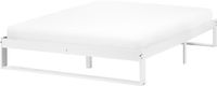 Beliani TALAIRAN - Bed - Wit - 140 x 200 cm - Dennenhout