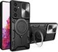 Techsuit Hoesje geschikt voor Samsung Galaxy A34 - CamGuard Pro Back Cover - Zwart