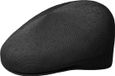 Kangol Tropic 504 Flatcap voor heren en dames - Zwart - Maat M