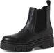 Tamaris Chelsea Boots Dames Zwart Leer 37