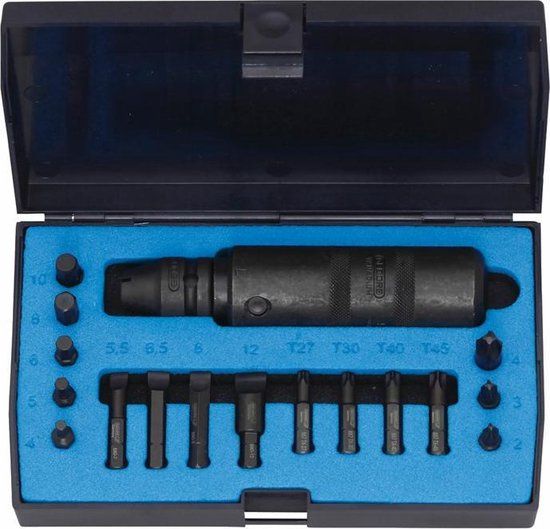 GEDORE Slagschroevendraaierset 1/2" K 1900-018 - 1605476