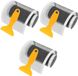 Merkloos 3 Sets Drainage Toilet Gaas Anti-Blocking Floor Sticker