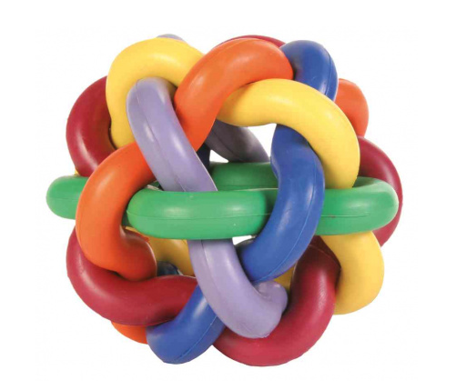 TRIXIE 32622 Knoopbal voor honden ø 10 cm - multi