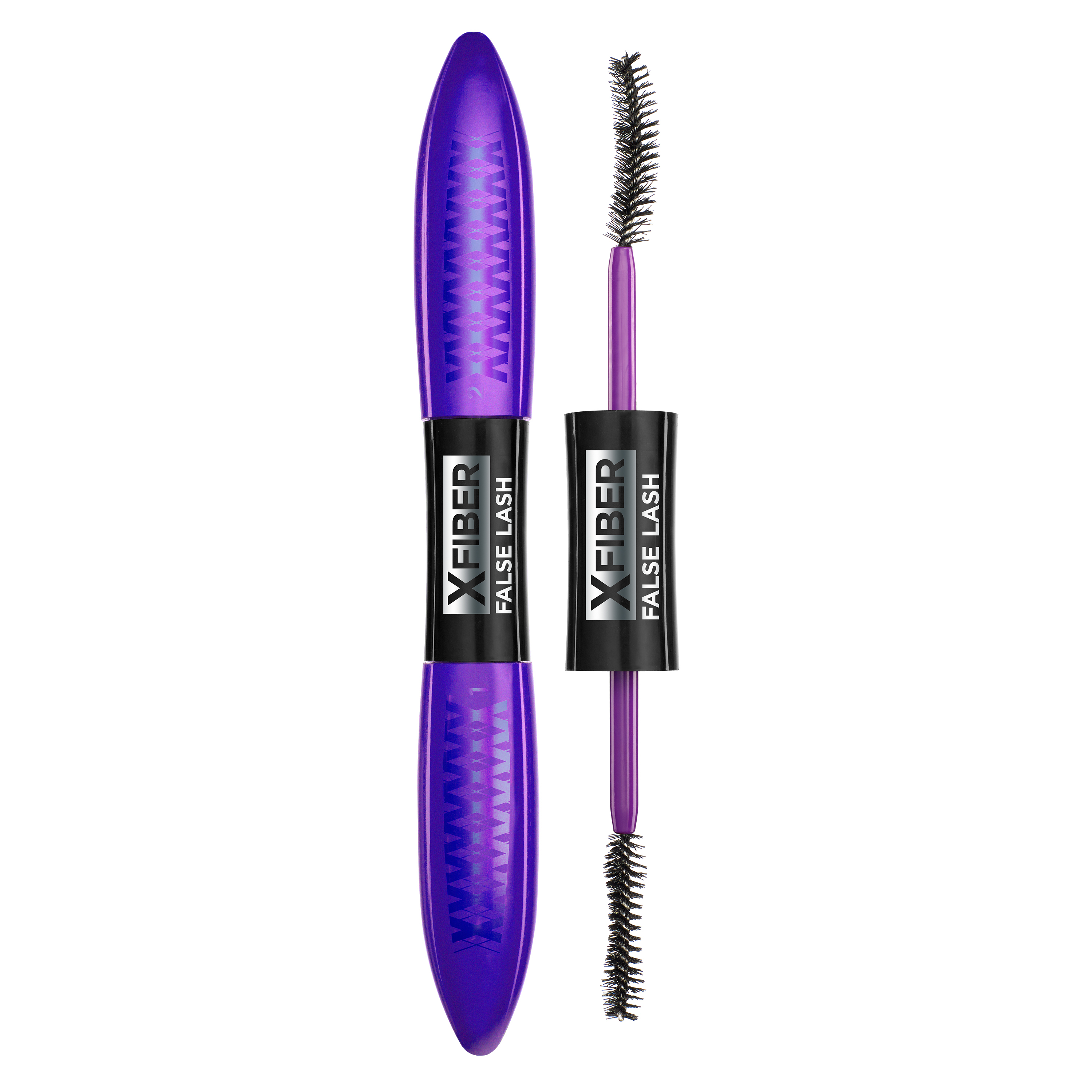 L'Oréal Make-Up Designer False Lash X-Fiber - 01 Black - Zwart - Volume Mascara met Primer - 5 ml