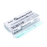 Pentel Luminina Flex SLW11P markeerstift met 2 punten, hemelsblauw, 10 stuks