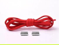 CHPN - Elastische Veters - Rood - 100CM - Nylon - Met sluiting