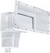 Productos Qp 360 Abs Skimmer pour piscine à liner ou en béton avec couvercle carré transparent