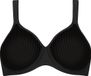 Triumph Modern Soft + Cotton W Beugelbeha - Zwart - Maat 75F