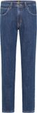 LEE BROOKLYN STRAIGHT DARK STONEWASH JEANS - W38 / L32