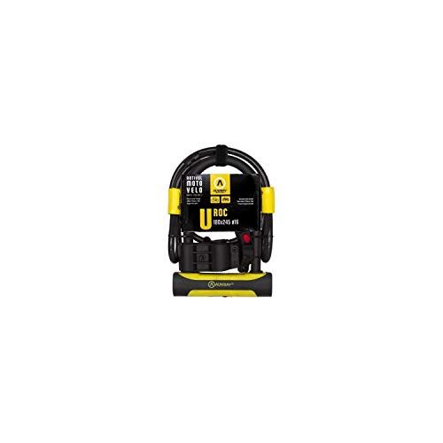 Auvray UROC Diefstalbeveiliging Ø 14 180 x 245 + kabel 1 m (certificering type) Zwart