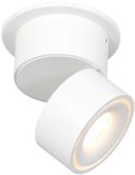 Mexlite Fez 2673W Witte 1-Lichts LED Plafondspot