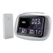 Icecat Station météo sans fil couleur TS-77 avec réveil - Argent