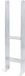 GAH Alberts H-paalhouders Staal Grijs 116 mm