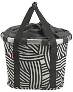 KlickFix Reisenthel Fietsmand, zebra