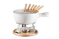 MÄSER Serie Pintar Kaasfondue voor 6 personen Aardewerk Bruin