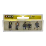 Noch - 15551 - modelspoorbaan - senioren - 5 figuren met bank