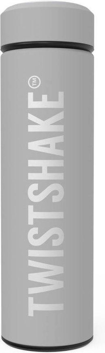 Twistshake Thermosfles Twistshake Pastel Grey - 122 grijs