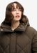 Superdry Longline Diamond Quilt Jas Dames Polyester Polyester 100% Machinewas 30 °C Diepgroen