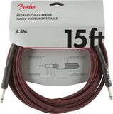 PRO Fender Professional Series Instrument Cable 4.5m (Red Tweed)