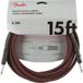 PRO Fender Professional Series Instrument Cable 4.5m (Red Tweed)