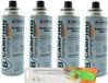 Benson 4x Bouteille de gaz butane recharge de gaz 227 grammes avec briquet à gaz