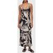 GUESS Robe Akilina Forest Tropical Noir Taille : L