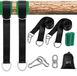 Solidchoice - Système de fixation pour hamacs et chaises suspendues, avec anneaux en D, longueur 90 cm