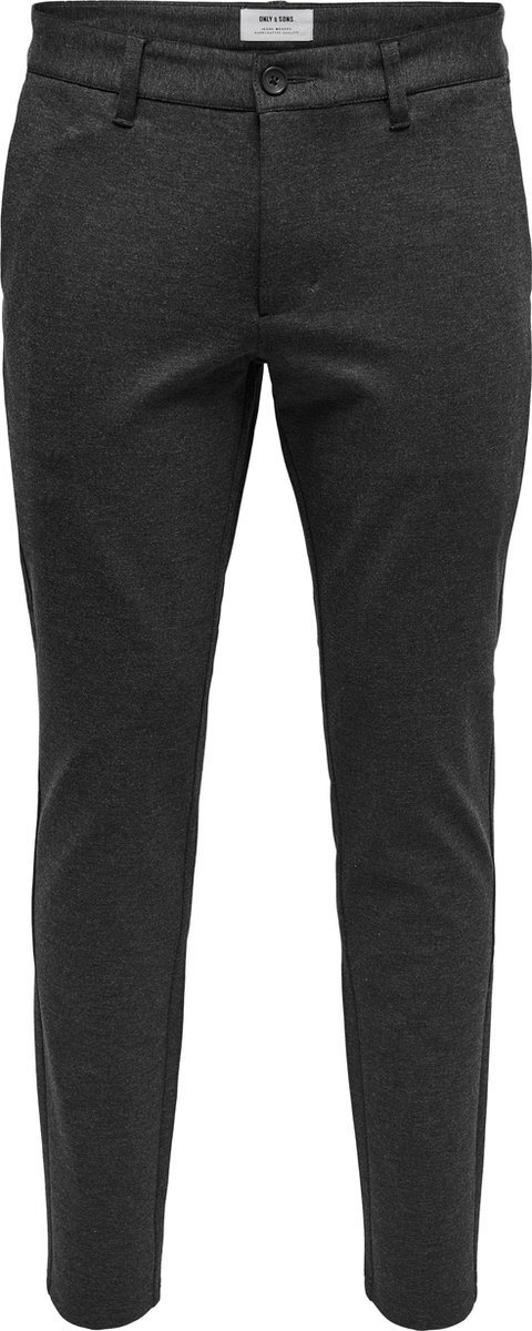 ONLY & SONS Mark - Broek - Heren - Donkergrijs - Maat: W28 X L34