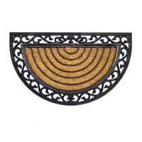 Hamat Deurmat Brush halfround 45x75cm