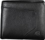 Piquadro Black Leather Wallet