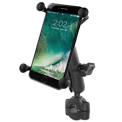 RAM Mounts X-Grip Motorcycle Phone Mount - Black