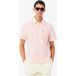 Lacoste Chemise Regular Fit Manches courtes Rose / Blanc