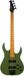 Spira Guitars Spira B-400 MGR 4-String Elektrische Bas Actieve Villain Soapbar Pickups Roasted Poplar Satin Dark Green