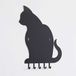 Sleutelhanger Arti en Mestieri Sleutelhanger GATTE Zwart