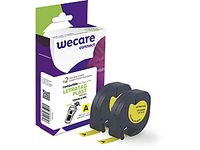 Armor DYMO LabelWriter Tape Zwart op Geel 12mm x 4m (2 stuks)
