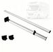 Pied de table table télescopique pliable avec rails de 50 cm