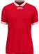 Jako Retro Shirt Korte Mouw Kinderen - Rood | Maat: 140