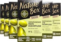 Nature Box Olive Shower Bar 6 x 100 g - Voordeelverpakking