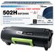 Lexmark cartouche de toner 502H, noir, 5000 pages, pour Lexmark MS-serie