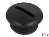 Delock Bouchon d'étanchéité M16 x 1,5 noir 10 pièces