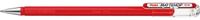 Pentel Gelschrijver Pentel K110 Mattehop M Rood | 12 stuks