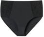 SCHIESSER Midi Dames Slips Zwart Effen