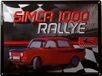 Simca 1000 Rallye Metalen Bord 30 x 40cm