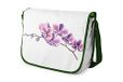 Bonamaison Digitaal bedrukte Messenger schooltas met kaki riem voor meisjes en jongens, boodschappentassen voor scholieren, schoudertassen, grootte: 29x36 cm