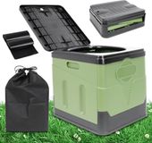 Markenlos Bol Camping toilet - Groen, Zwart